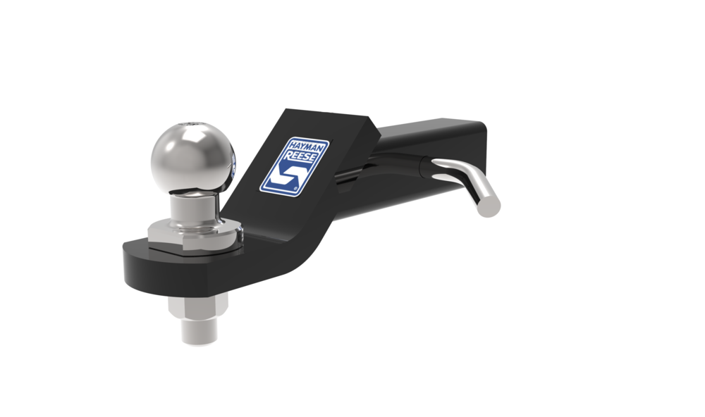 Hayman Reese Towball Mount Kit 50mm drop, 19mm rise, 200mm length - 3500kg