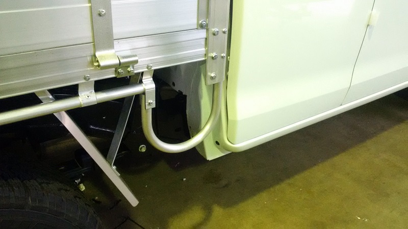 Alloy tray 25mm front step