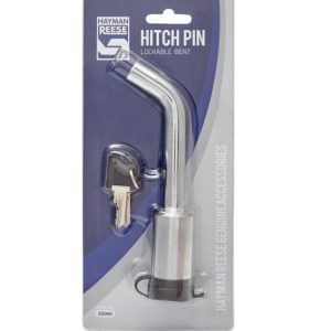 Hayman Reese Silver Lockable Hitch Pin - Bent