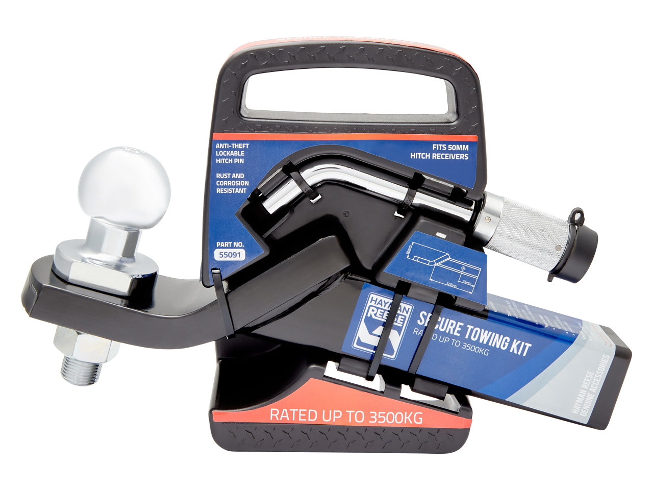 Hayman Reese Towball Mount - Security Kit (3500kg)