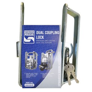 Hayman Reese Dual Use Coupling Lock, Padlock & 2 keys