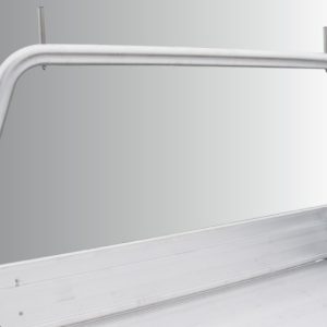 63mm Satin Alloy Rear Removable Rack - OPTIONAL