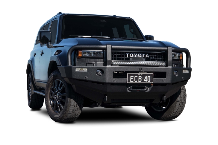 Toyota Prado 250 Series Winch Bullbar For 2025 on - Textura Black (Suits GX, GXL & Altitude) - Image 2