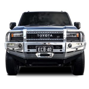 Toyota Prado 250 Series Winch Bullbar For 2025 on - Textura Black (Suits GX, GXL & Altitude)