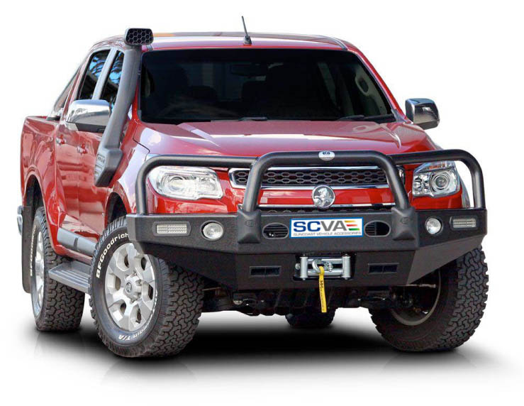 Style 2 Alloy Bullbar - Winch Compatible with Fog Lights
