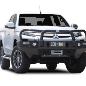 ECB Winch Compatible Bullbar to suit Mitsubishi Triton 11/18>