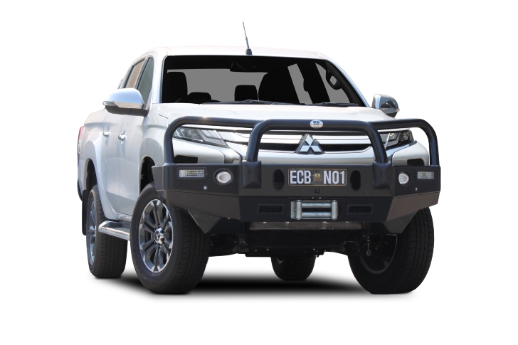 ECB Winch Compatible Bullbar to suit Mitsubishi Triton 11/18>