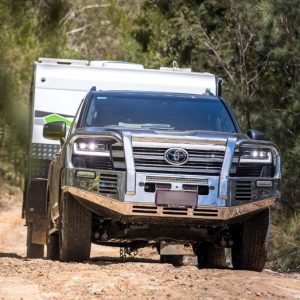 ECB 2 Post Winch Bar to suit Toyota Land Cruiser 300 Series 07/21 on