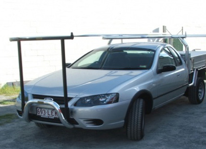 Ford Falcon Nudge Bar with removable "H" rack