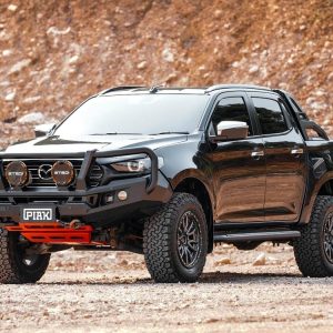Genesis Loop Bar (Black Recovery Points & Orange Bash Plate) for Mazda BT-50 (7-2020 on)