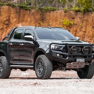 Genesis Loop Bar (Black Recovery Points & Grey Bash Plate) for Mazda BT-50 (7-2020 on)