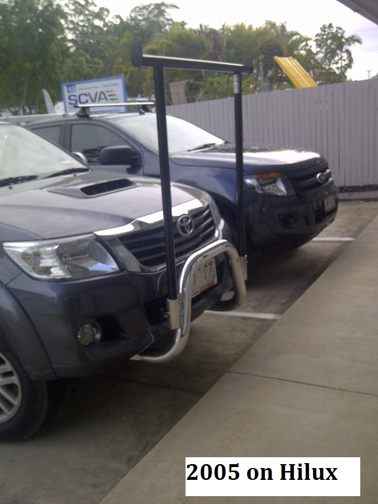 Style 10 Low Profile Alloy Nudge Bar & Removeable Rack - Image 3