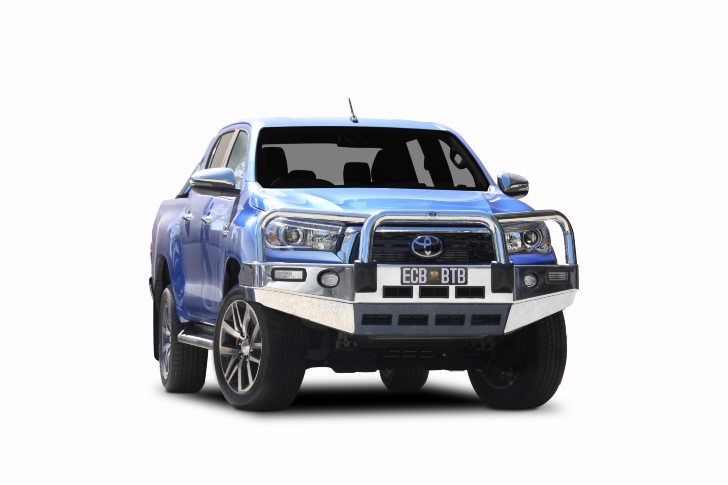 ECB Bullbar with bumper lights to suit Toyota Hilux SR5 05/19-07/20