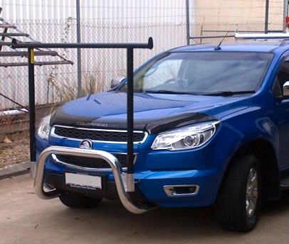 FORD RANGER NUDGE BAR with H Rack - Image 2