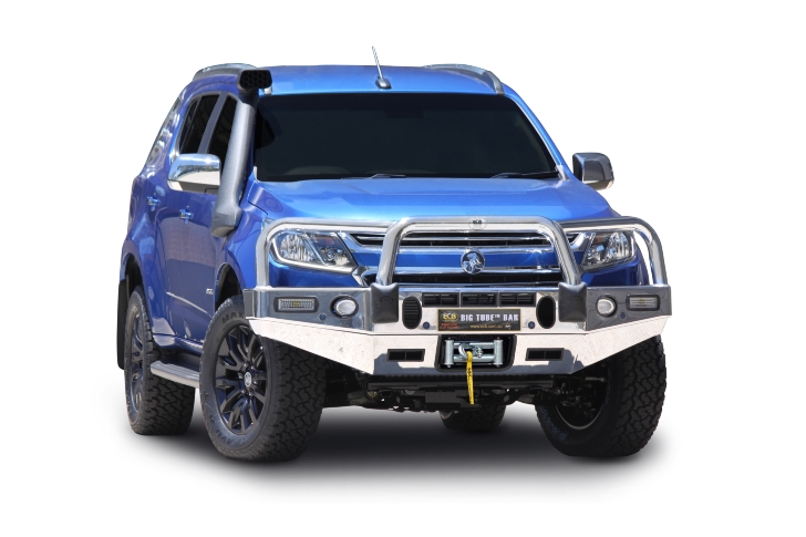 ECB Winch Bullbar with bumper lights to suit Holden Trailblazer 07/16 - 12/20