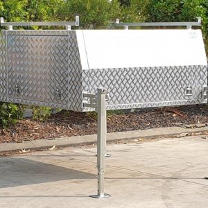 Jack off Alloy Canopy to suit Dual cab trayback