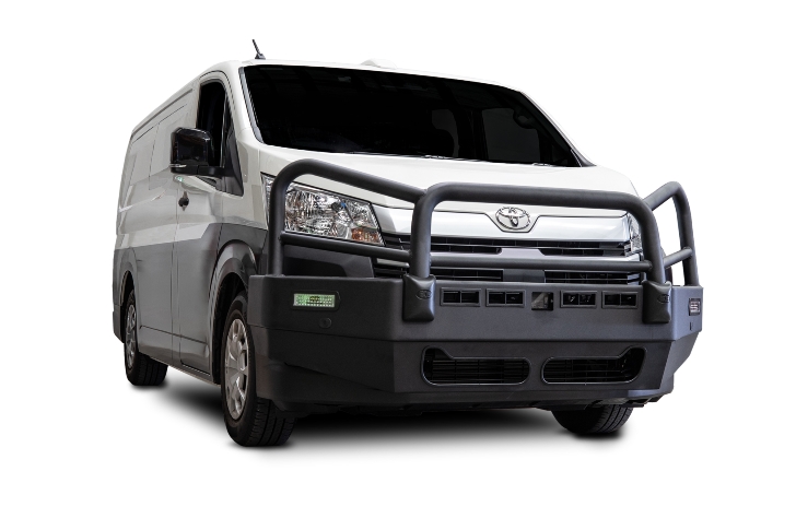 Toyota Hiace Bullbar - Textura Black Finish (05/19 on)