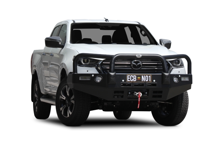 ECB Winch Bullbar with bumper lights to suit Mazda BT-50 07/20-01/25