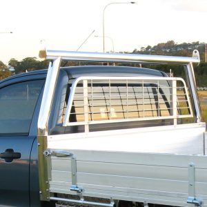Alloy tray with Optional Mesh window Protector