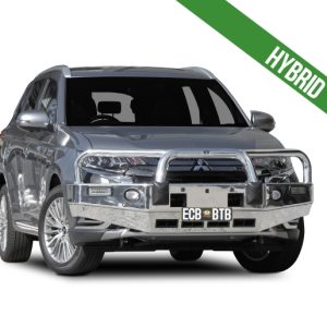 ECB Bullbar with bumper lights to suit Mitsubishi Outlander PHEV 04/18-07/21