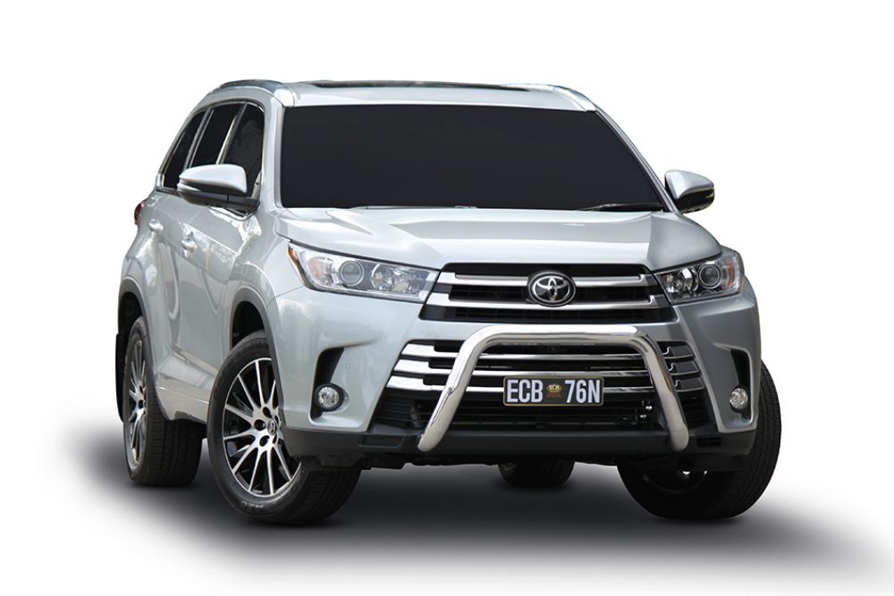 Style 10 Nudge Bar 76mm to suit Toyota Kluger (11/2016 - 02/21) All Models