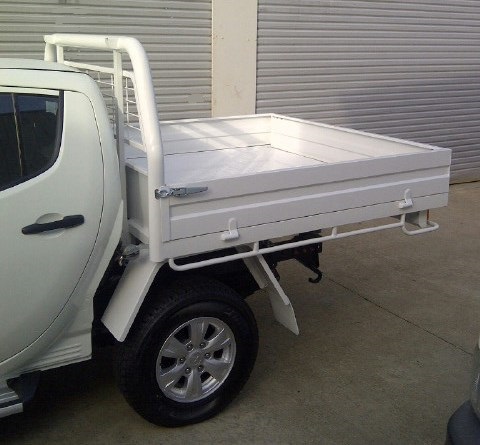 New Steel tray to suit Dual cab utes - Welded Construction