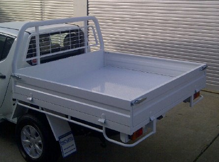 New Steel tray to suit Dual cab utes - Welded Construction - Image 2