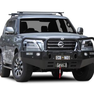 ECB Winch Bullbar with bumper lights to suit Nissan Patrol Y62 08/19>