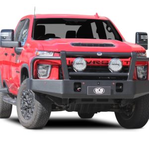 Winch Bullbar for Silverado 2500 01/22>11/23 - Black Ripple Finish