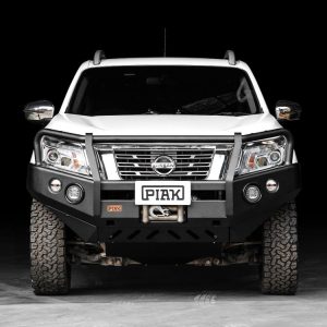 Premium Loop Bar with Black Protection Plate for Nissan Navara D23-NP300 (3-2015 to 12-2020)