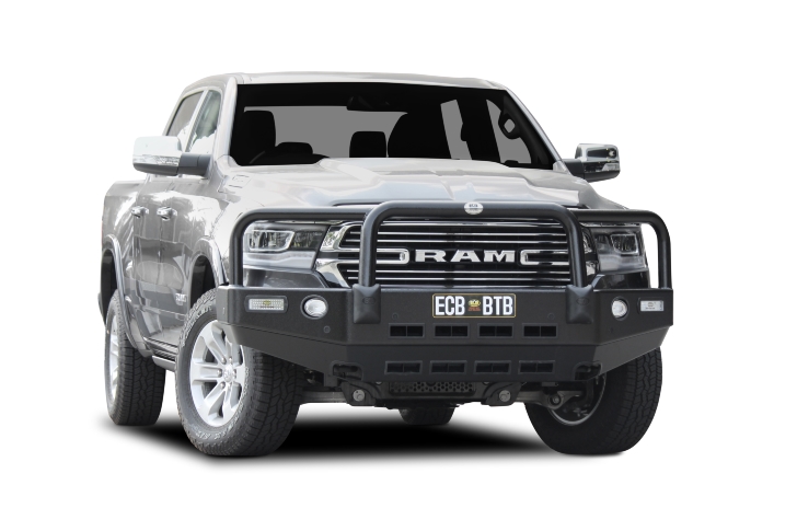 ECB Bullbar with bumper lights to suit RAM Laramie DT Petrol 06/19>