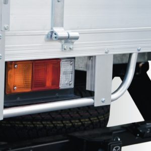 Alloy tray with Optional Tail Light Protectors (pr)