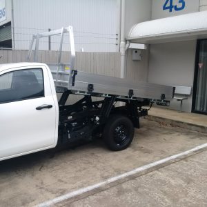 Tipper Mechanism for Alloy tray