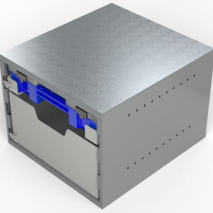 Small Parts Cabinet - 1x Case Drawer, 1x Deep Drawer