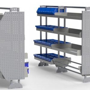 Van Shelving Kit for Electricians, to suit Hyundai iLoad 05/18-03/21