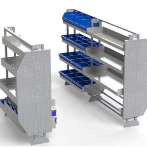 Van Shelving Kit for Electricians, to suit Hyundai Staria Load 03/21>