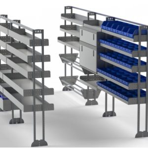 Van Shelving Kit for Electricians, to suit Mercedes Sprinter LWB High Roof 10/13>