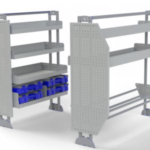 Van Shelving Kit for Electricians, to suit VW Caddy 12/10>
