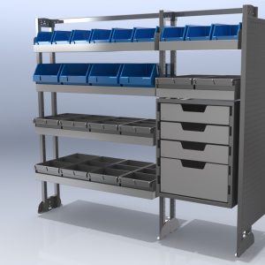 Van shelving Trade Kit 70