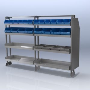Van shelving Trade Kit 77